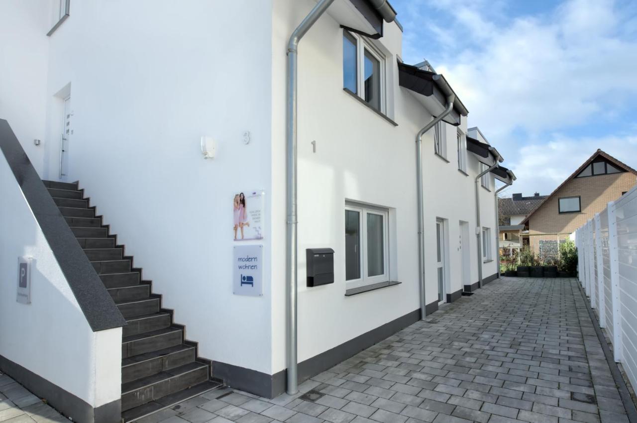 Modern Wohnen I Smart Tv I Terrasse I 2X Parkplatz I 2 Schlafzimmer I 6 Schlafplaetze Bad Oeynhausen Eksteriør bilde